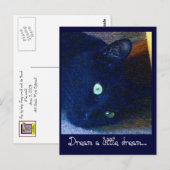 Droom een klein droom briefkaart (Voorkant / Achterkant)