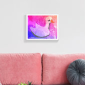 Droom Eend Canvas Afdruk (Insitu (Woonkamer))