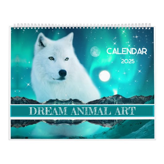 Droom fantasy kunst dier kalender (Hoes)