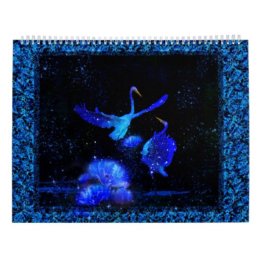 Droom fantasy kunst dier kalender (Achterkant)
