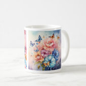 "Droom fladderen" Koffiemok (Voorkant rechts)