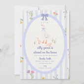 Droom GanzenTuin Baby Shower Kaart (Voorkant)