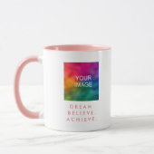 Droom Geloof bereik aangepaste offerte Motivatie Mok (Links)