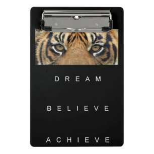 Droom Geloof Bereik Motivatie Inspirerend Mini Klembord