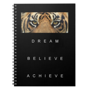 Droom Geloof Bereik Motivatie Inspirerend Notitieboek