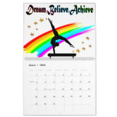 DROOM, GELOOF EN BEREIK EEN GYMNASTIEKKALENDER KALENDER (Mar 2026)