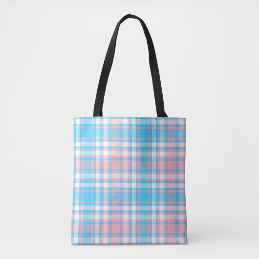 Droom Geruite Schoudertassen Tote Bag (Voorkant)