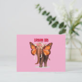 Droom groot als een Inspirerend van een olifant Briefkaart (Staand voorkant)