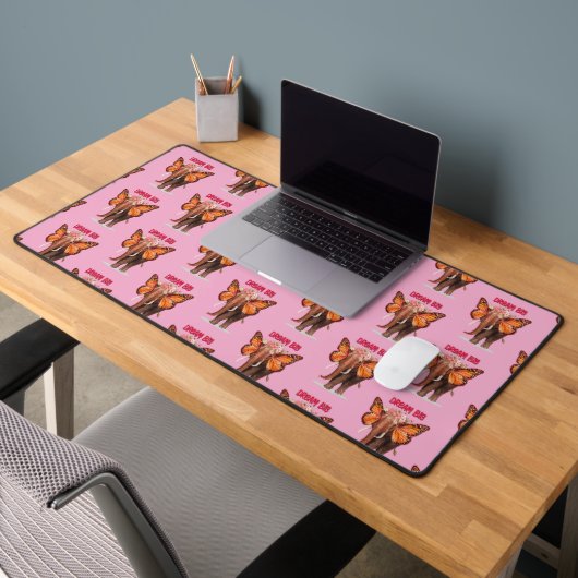 Droom groot als een Inspirerend van een olifant Bureaumat (Kantoor 2)