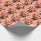 Droom groot als een Inspirerend van een olifant Cadeaupapier (Hoek)