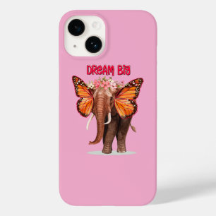 Droom groot als een Inspirerend van een olifant Case-Mate iPhone 14 Hoesje