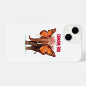 Droom groot als een Inspirerend van een olifant Case-Mate iPhone Case (Achterkant (horizontaal))