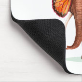 Droom groot als een Inspirerend van een olifant Muismat (Hoek)