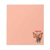 Droom groot als een Inspirerend van een olifant Notitieblok (Voorkant)