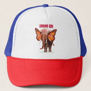 Droom groot als een Inspirerend van een olifant Trucker Pet