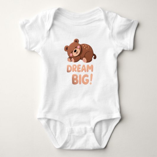 Droom groot baby body romper (Voorkant)