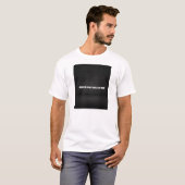 Droom groot, begin klein, handel nu  t-shirt (Voorkant volledig)