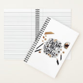 Droom groot, begin klein notitieboek (Binnen)