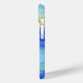 Droom groot - Blauw Turquoise Nautische Abstracte  Case-Mate iPhone Case (Achterkant / Links)