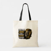 Droom groot Blijf nederig Werk hard – Motiverend  Tote Bag (Achterkant)