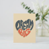 Droom groot: Cool Gefeliciteerd met Afstuderen Briefkaart (Staand voorkant)