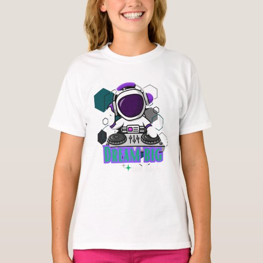 Droom groot doel hoog t-shirt (Voorkant)