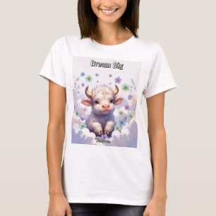 Droom groot Droomstier Stier Schattig Dierenriem T-shirt