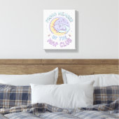 Droom groot, dutje vaak - de ultieme gezelligheid canvas afdruk (Insitu (Slaapkamer))