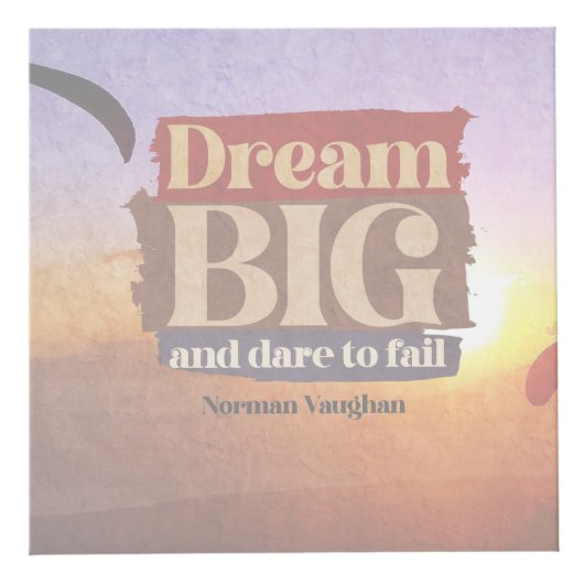 Droom groot en durf te falen kubus (Rechts)