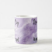 Droom groot en werk hard koffiemok (Center)