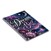 Droom groot Hemels Bloemendesign Notitieboek (Rechterzijde)