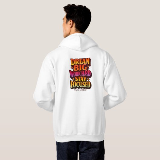 Droom Groot Hoodie (Achterkant volledig)