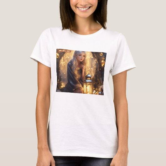 Droom groot in 2025 – Gelukkig Nieuwjaar T-shirt (Voorkant)