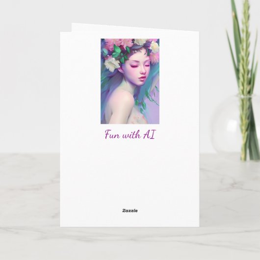 Droom groot, Inspirerend citaat voor dochter Kaart (Achterkant)