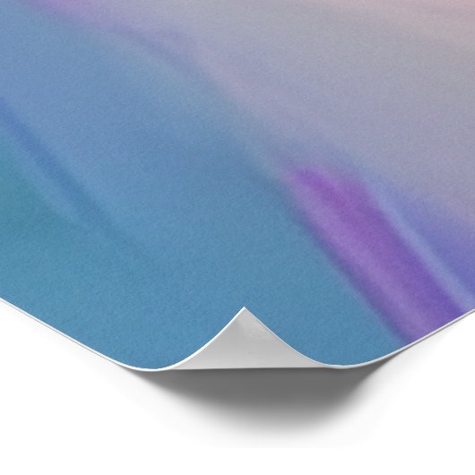 Droom groot, Inspirerend citaat voor dochter Poster (Hoek)