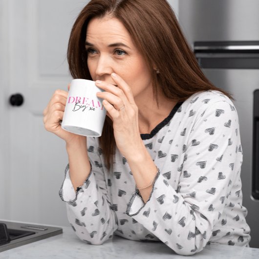 Droom Groot Inspirerend Motivatie Mok