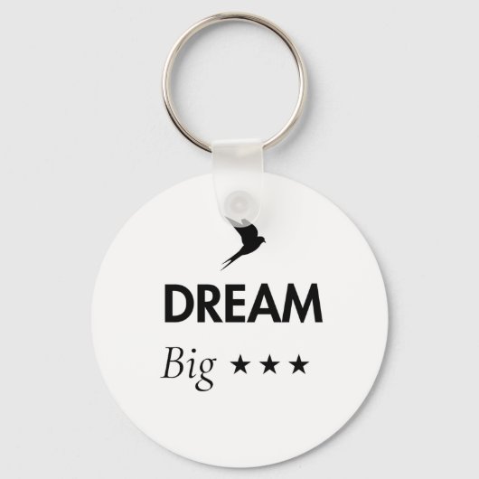 Droom Groot Inspirerende Sleutelhanger | Motiveren (Voorkant)
