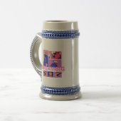 Droom groot keramische koffiemok bierpul (Voorkant links)