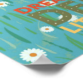 Droom groot Klein hertje Poster (Hoek)