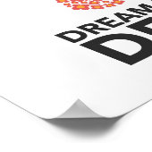 Droom Groot Klein Hertje Poster (Hoek)