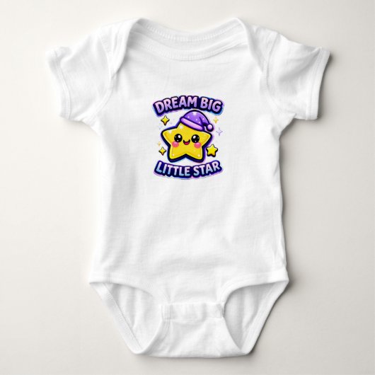 Droom groot kleine baby romper (Voorkant)