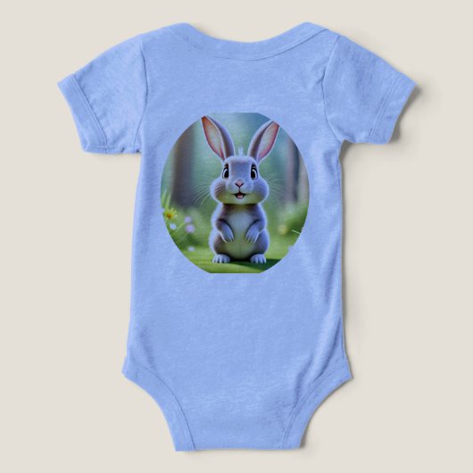 Droom groot, kleine” Babymeisjes Bodysuit (Design achterkant)