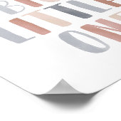 Droom Groot Kleine Boho Kinderkamer Decor Poster (Hoek)