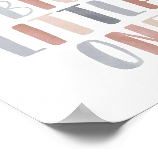 Droom Groot Kleine Boho Kinderkamer Decor Poster (Hoek)