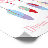 Droom Groot Kleine Eén Droomvanger Muurdecoratie Poster (Hoek)