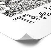 Droom Groot, Kleine - Een Kleurboekposter Poster (Hoek)