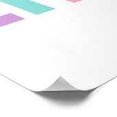 Droom groot kleine kinderen poster (Hoek)