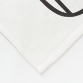 Droom groot kleine - Moderne geslachtsneutrale bab Fleece Deken (Hoek)
