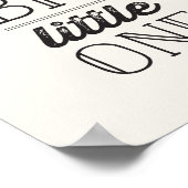 Droom groot kleine neutrale kinderkamer kunst poster (Hoek)