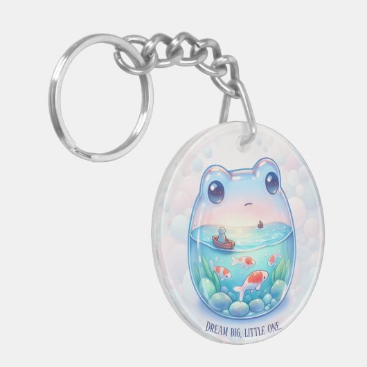 Droom groot, kleine Sleutelhanger (Voorkant Links)